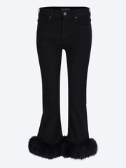 Pantalon capri évasé ref: