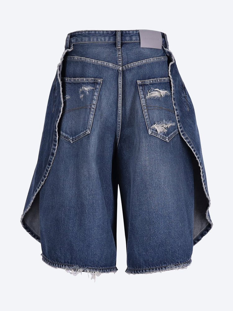 Denim tulipe shorts 3