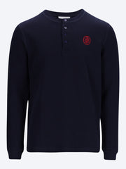 Langarm-T-Shirt mit D-Spiegelwaffelmuster ref: