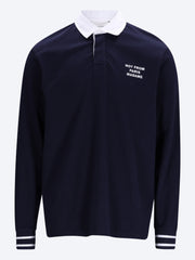 Langarm-Poloshirt mit Slogan ref: