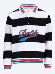 Drùle-Poloshirt mit bestickten Streifen ref: