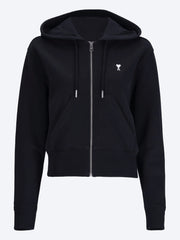 Hoodie with contrasted ami de coeur ref: