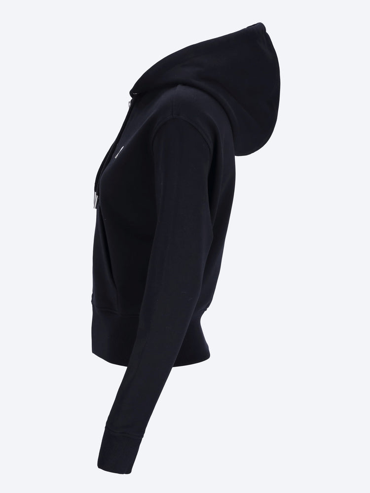 Hoodie with contrasted ami de coeur 2