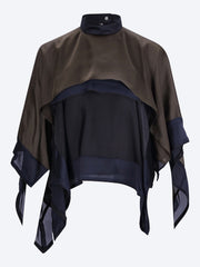 Pullover aus Satin und Chiffon ref: