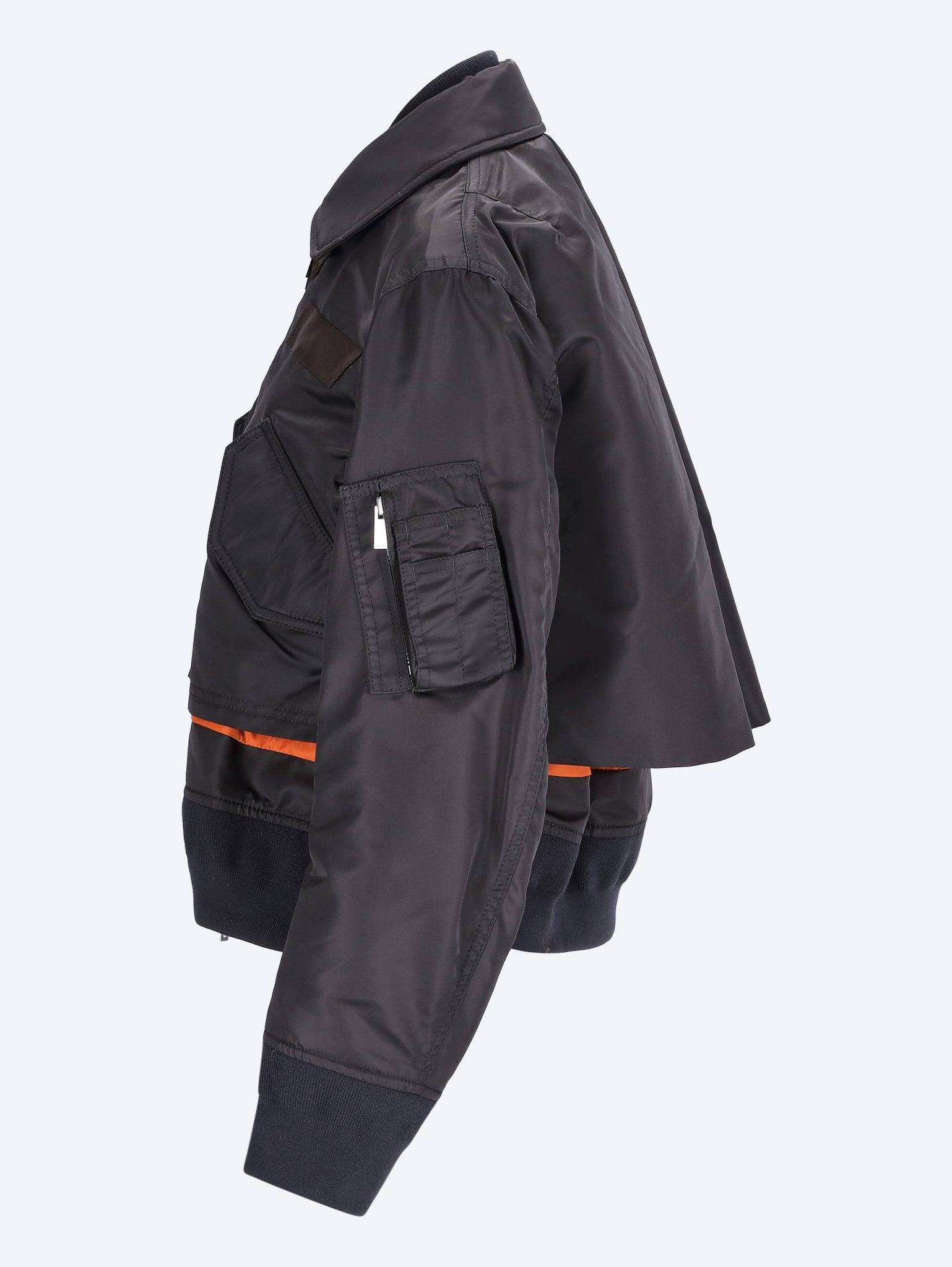 Nylon twill blouson jacket 2