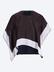 Satin x cotton jersey t-shirt ref: