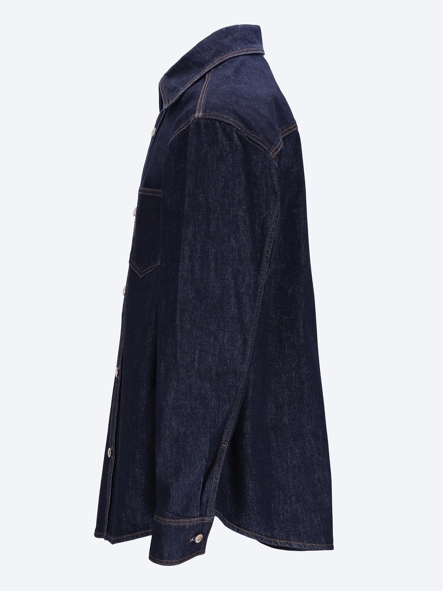 Raw denim shirt 2