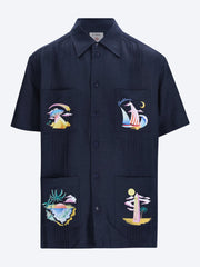 Phantasmagoria pin tuck embroidered shirt ref: