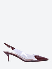 55 patent leather slingbacks ref: