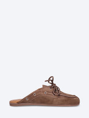 Mocassins mules en daim brossé Boat ref: