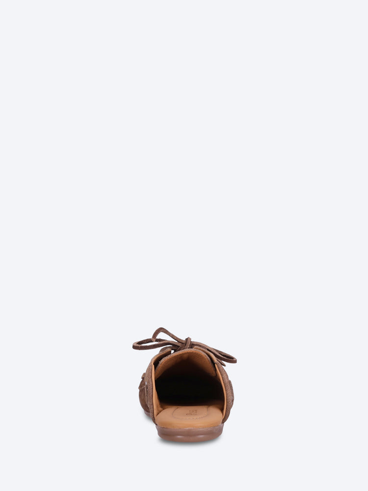 Mocassins mules en daim brossé Boat 5