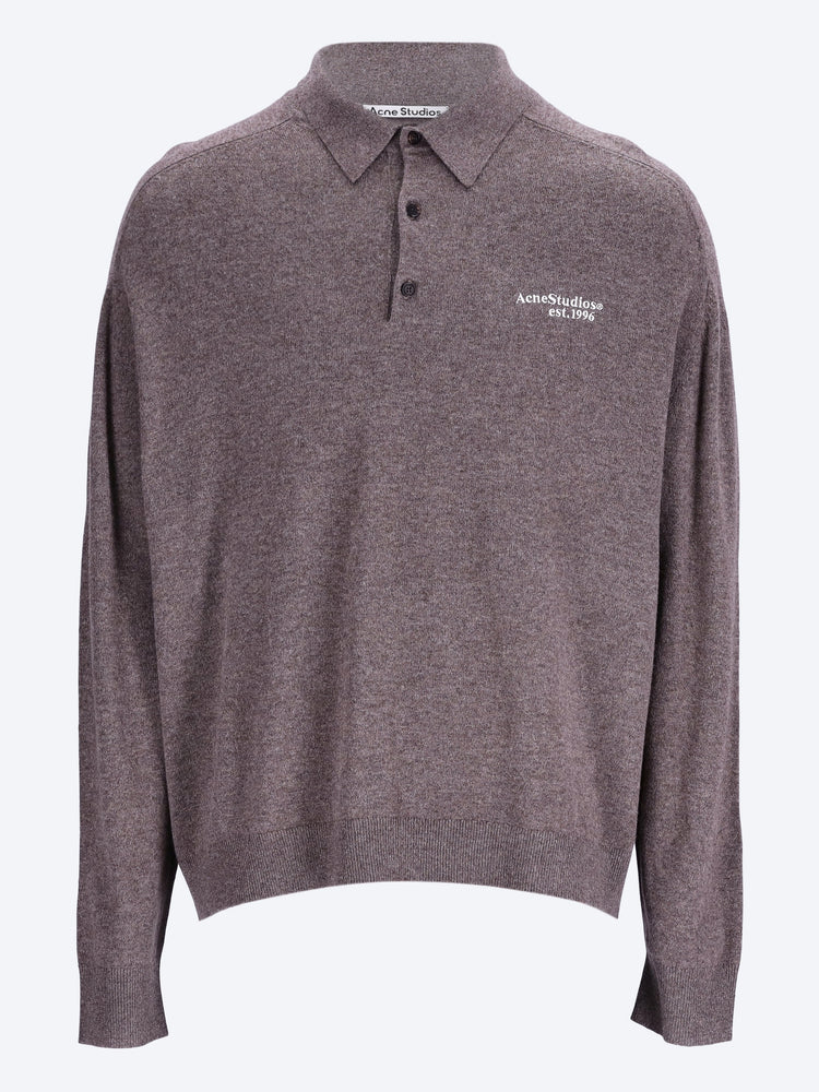Kluxey light richard yak polo sweater 1
