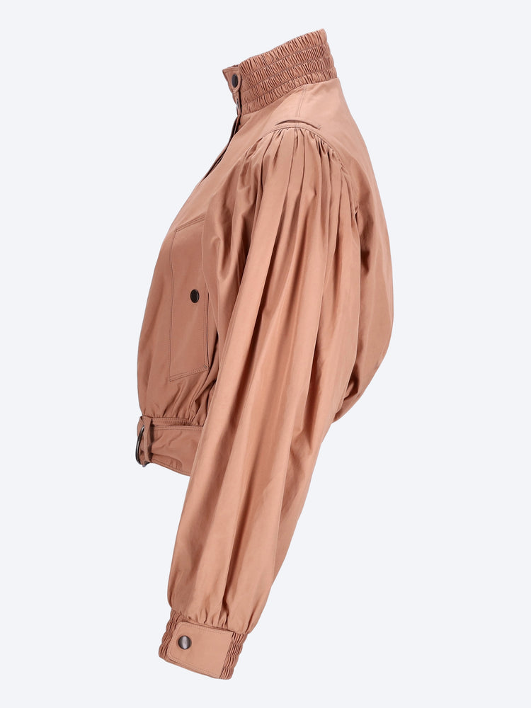 Gathered cropped jacket 2