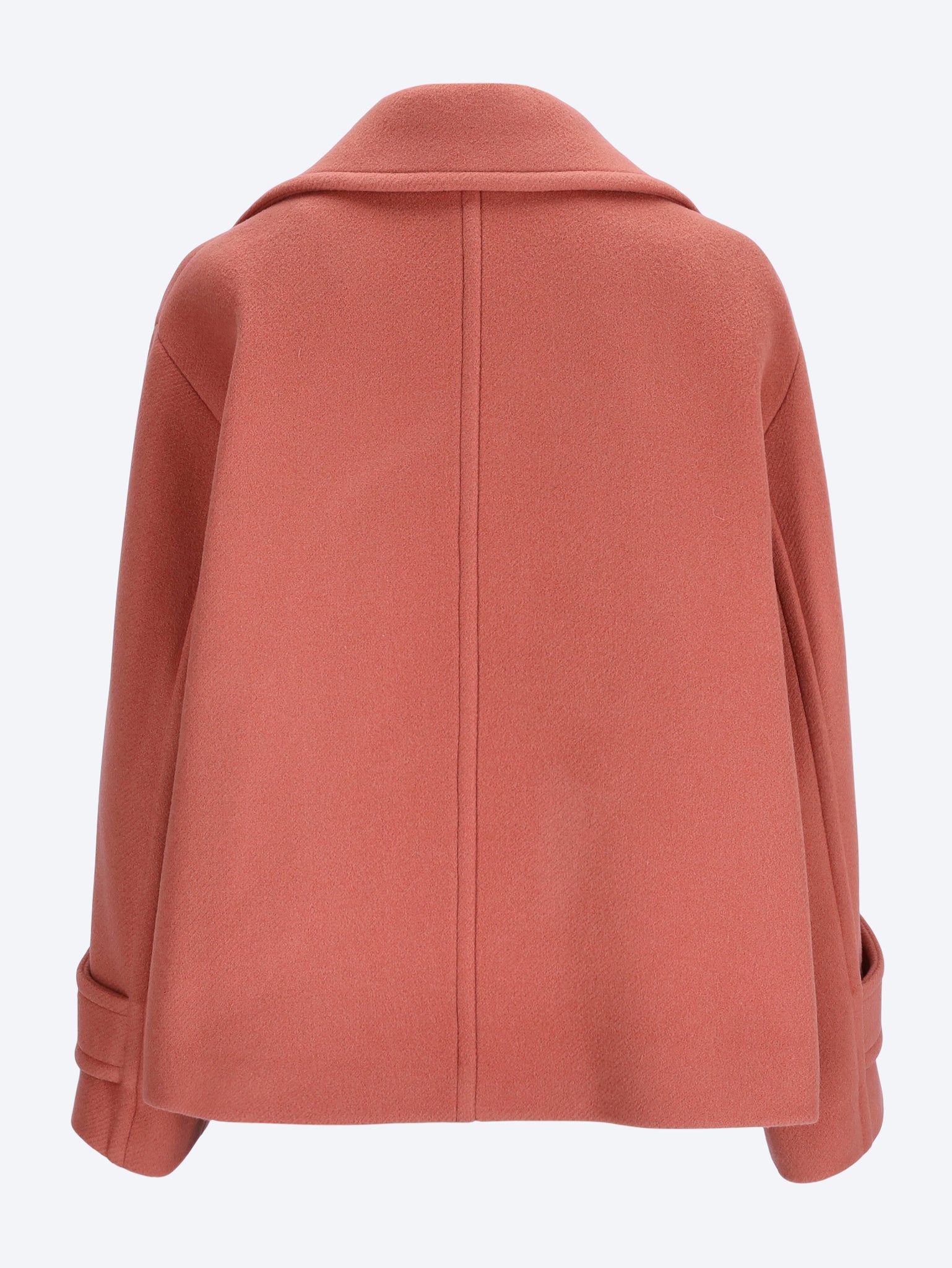 Manteau court oversize en laine 3