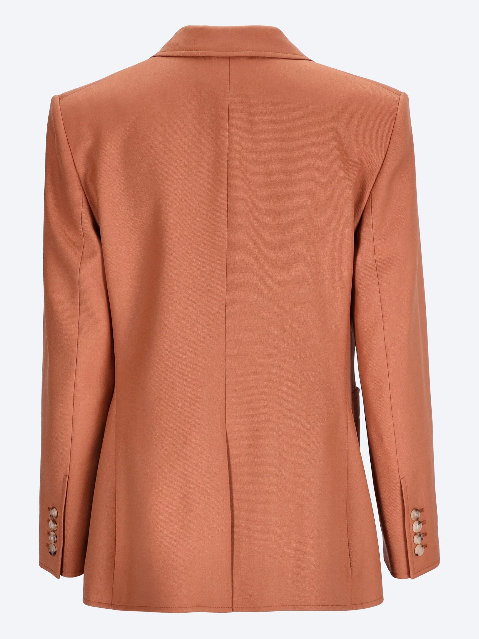 Veste de tailleur à simple boutonnage en gabardine de laine 3