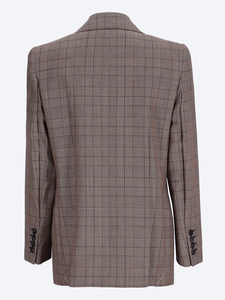 Veste de tailleur croisée en laine Chack 3