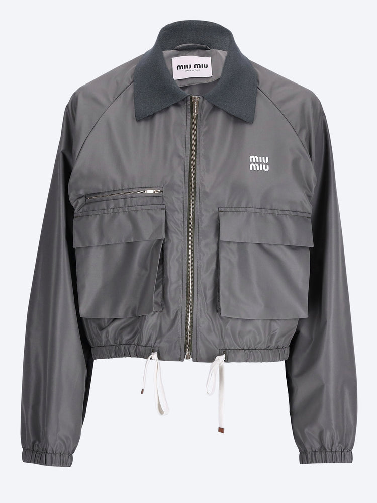 Blousonjacke aus technischem Stoff 1