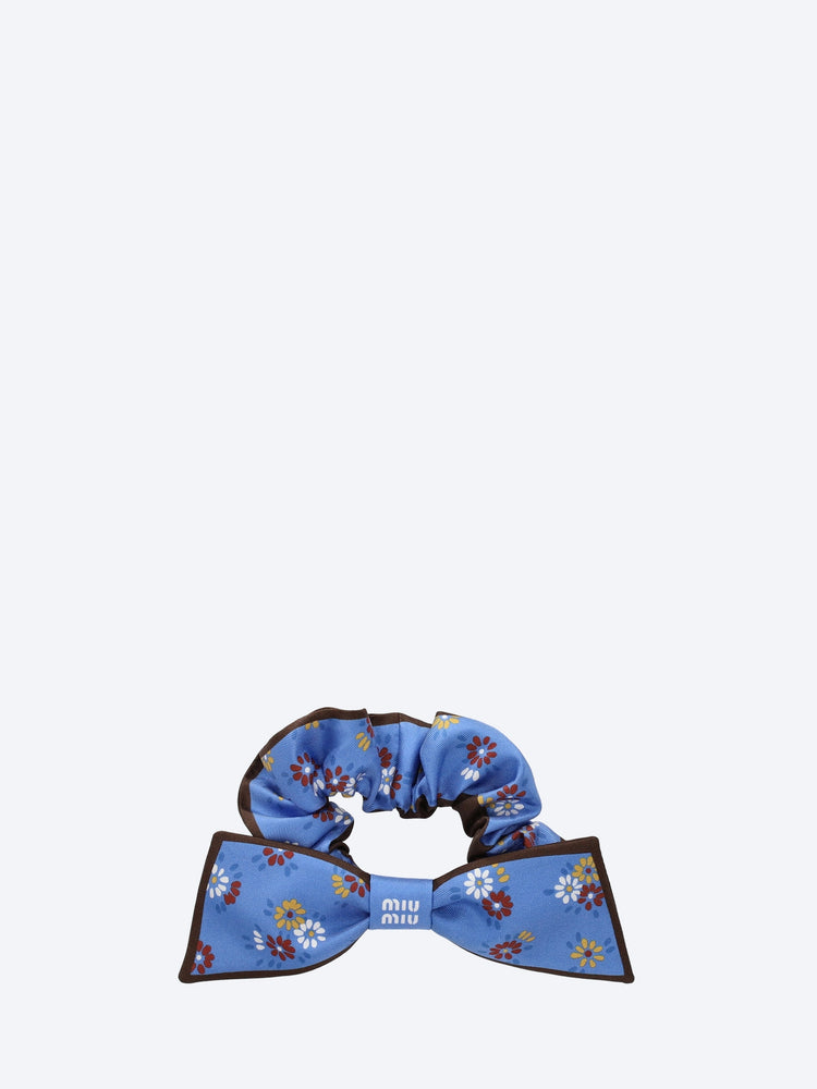 Twill scrunchie 1