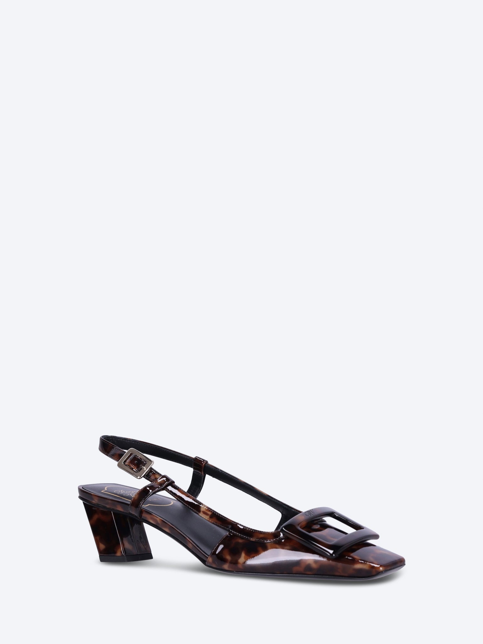Belle Vivier Turtle Sling 45 Pumps 2