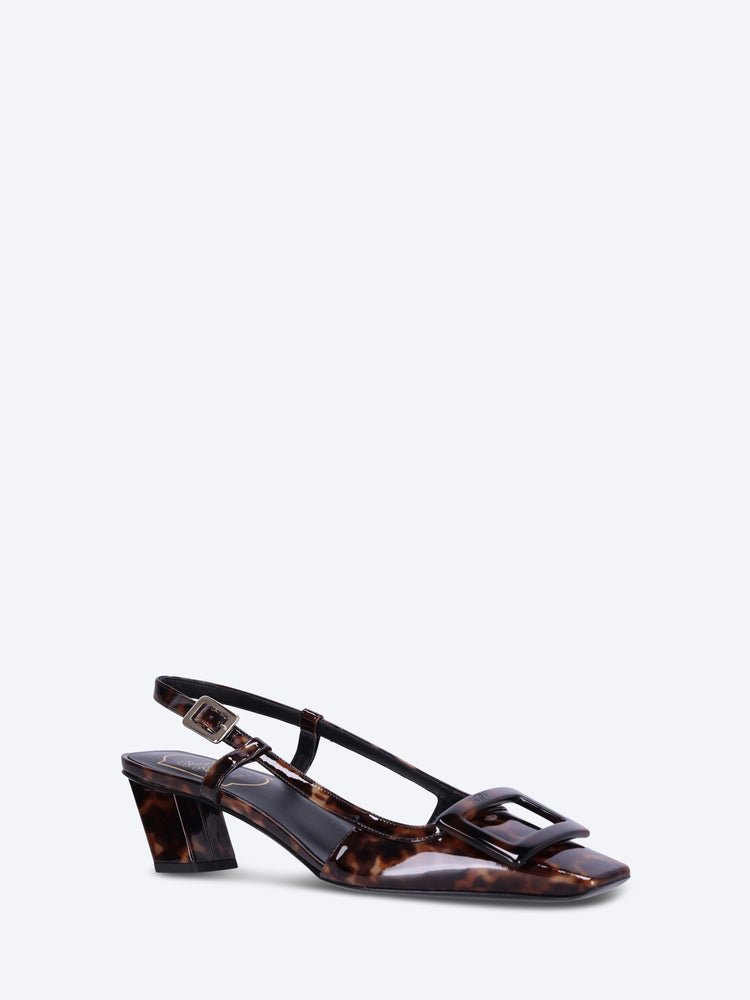 Belle Vivier Turtle Sling 45 Pumps 2