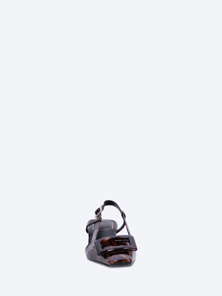 Belle Vivier Turtle Sling 45 Pumps 3
