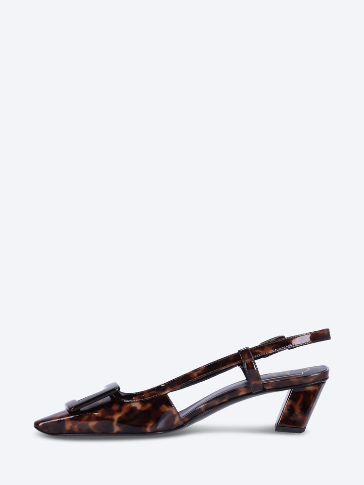 Belle Vivier Turtle Sling 45 Pumps 4