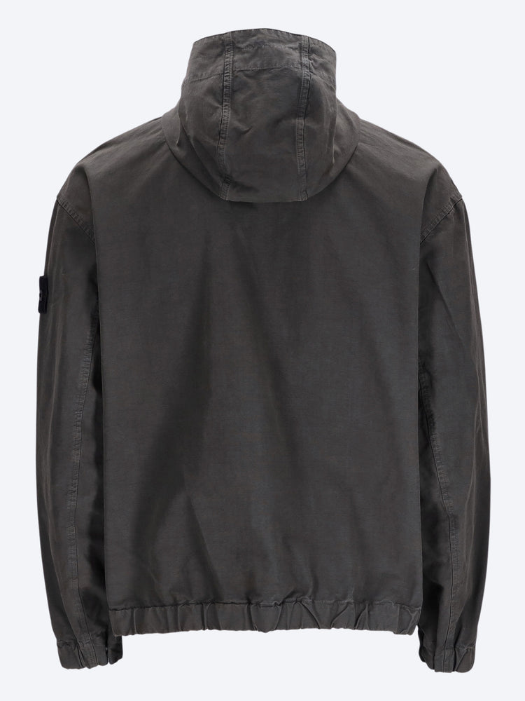 Organic cotton ripstop garment dyed shirt 3