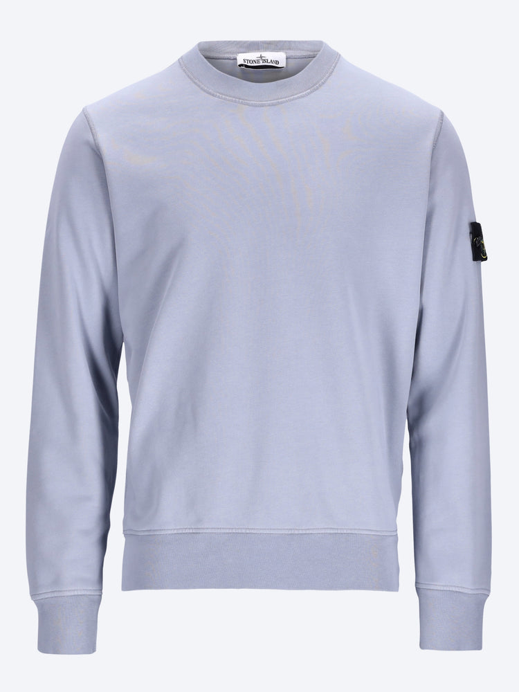 Organic cotton fleece sweatshirt 1