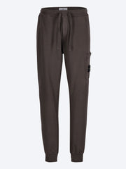 Organic cotton fleece garment dyed sweatpants ref:
