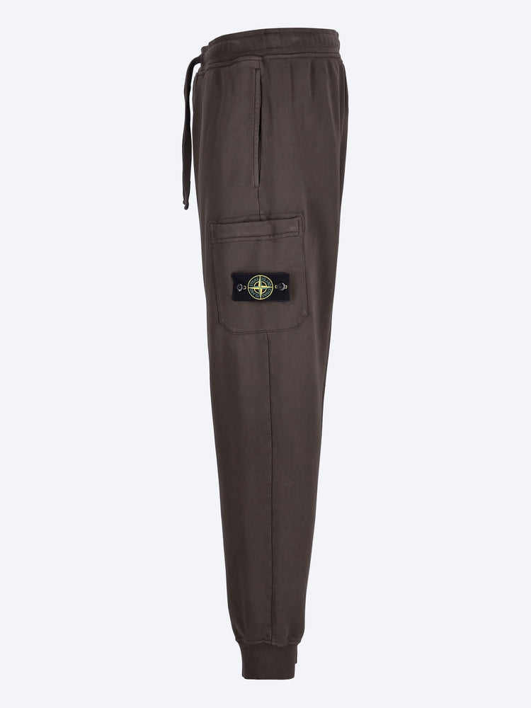 Organic cotton fleece garment dyed sweatpants 2