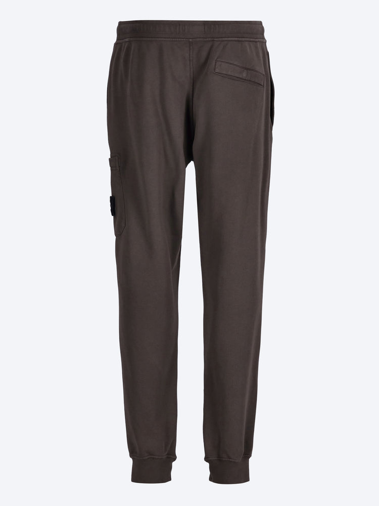 Organic cotton fleece garment dyed sweatpants 3