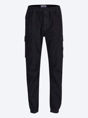 Stretch organic broken twill cotton garment dyed old effect pants ref: