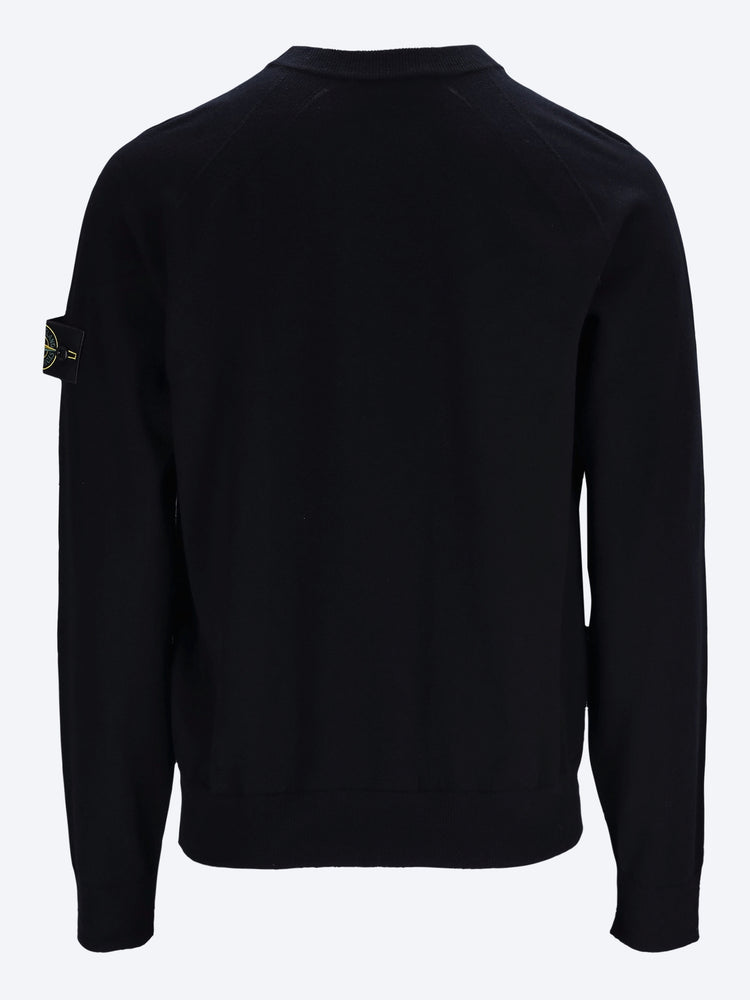 Stretch rws wool crewneck sweater 3