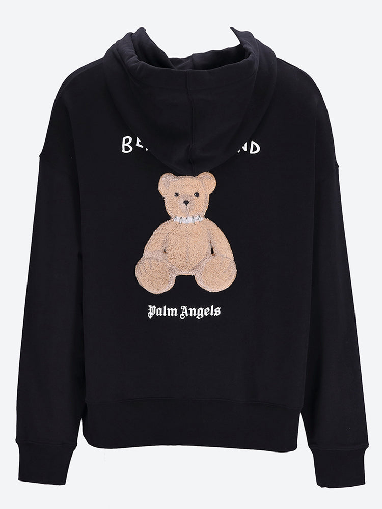 Bear in mind zipped hoody 3