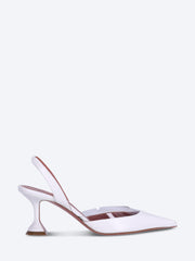 Escarpins Lara Sling 70 en nappa blanc ref: