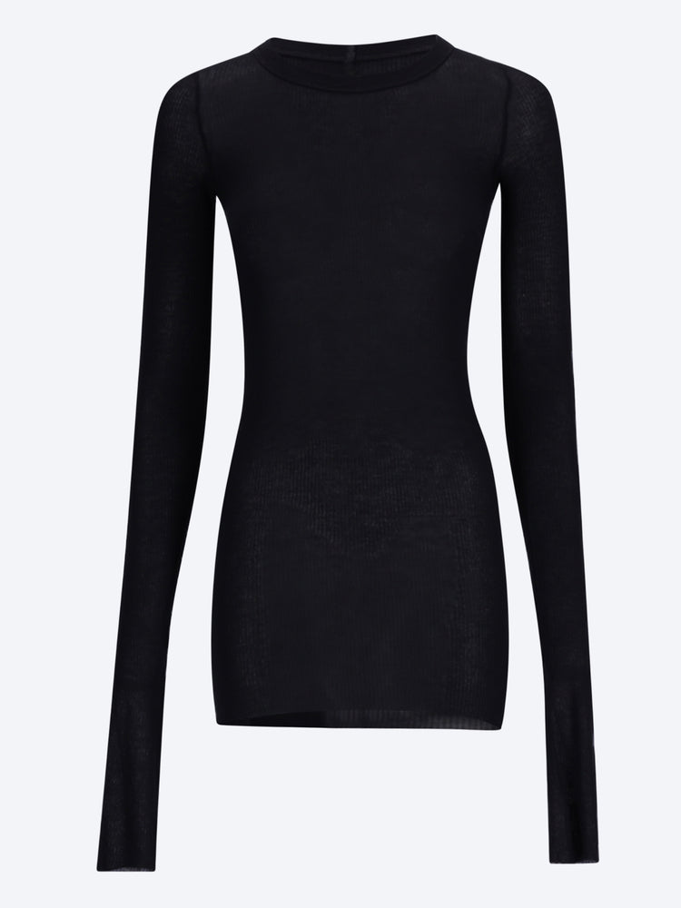 Rib long sleeve t-shirt 1