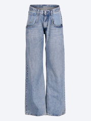 Straight leg jeans ref:
