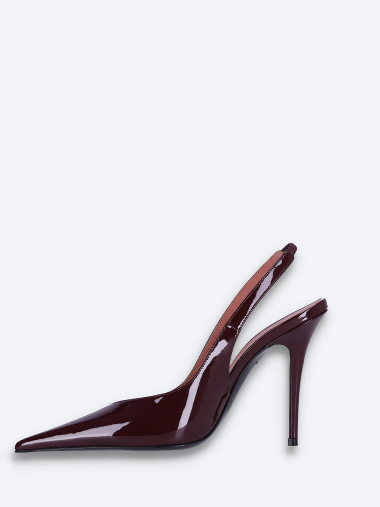 Anok sling 105 merlot patent pumps 4