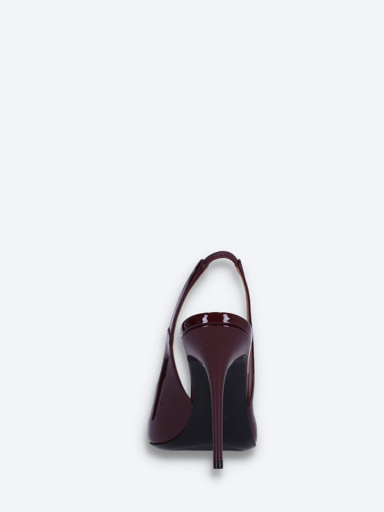 Anok sling 105 merlot patent pumps 5