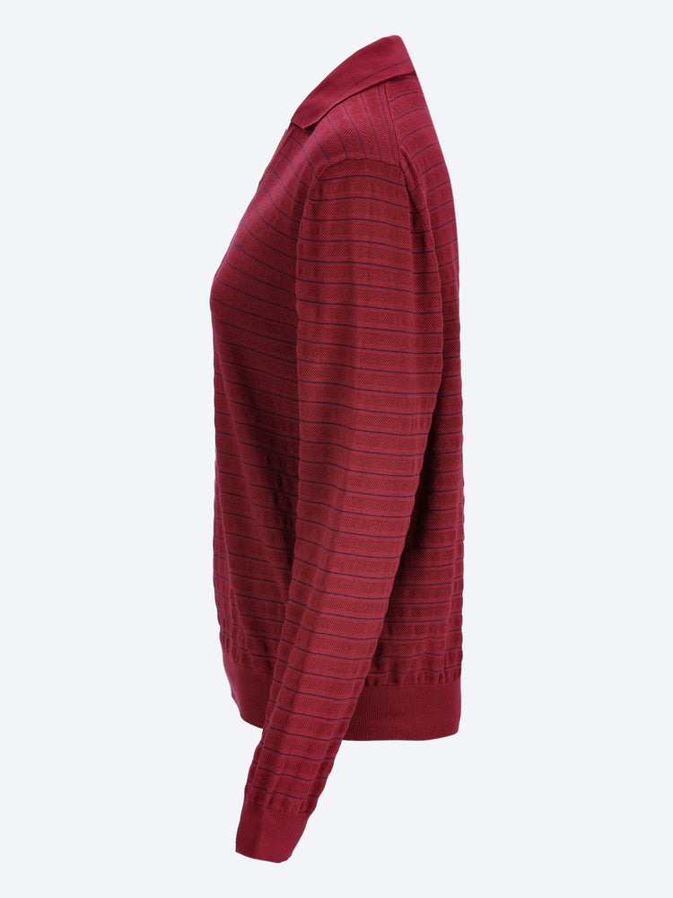 Pull col V en coton 2