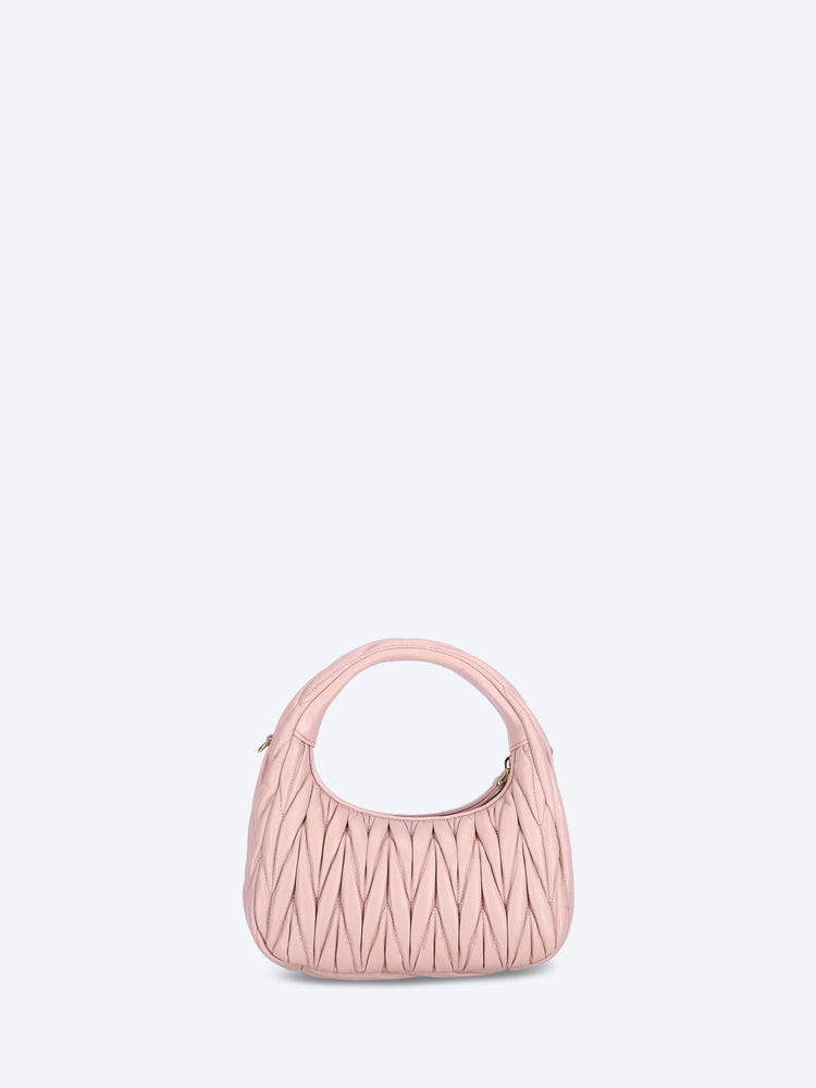 Sac hobo Wander en cuir nappa matelassé 4