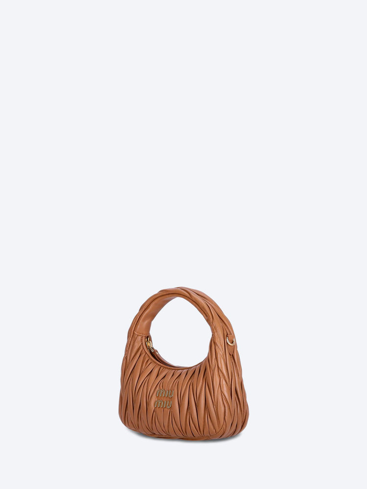 Sac hobo Wander en cuir nappa matelassé 2