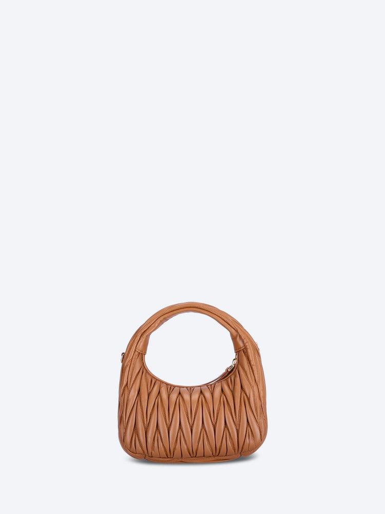 Sac hobo Wander en cuir nappa matelassé 4