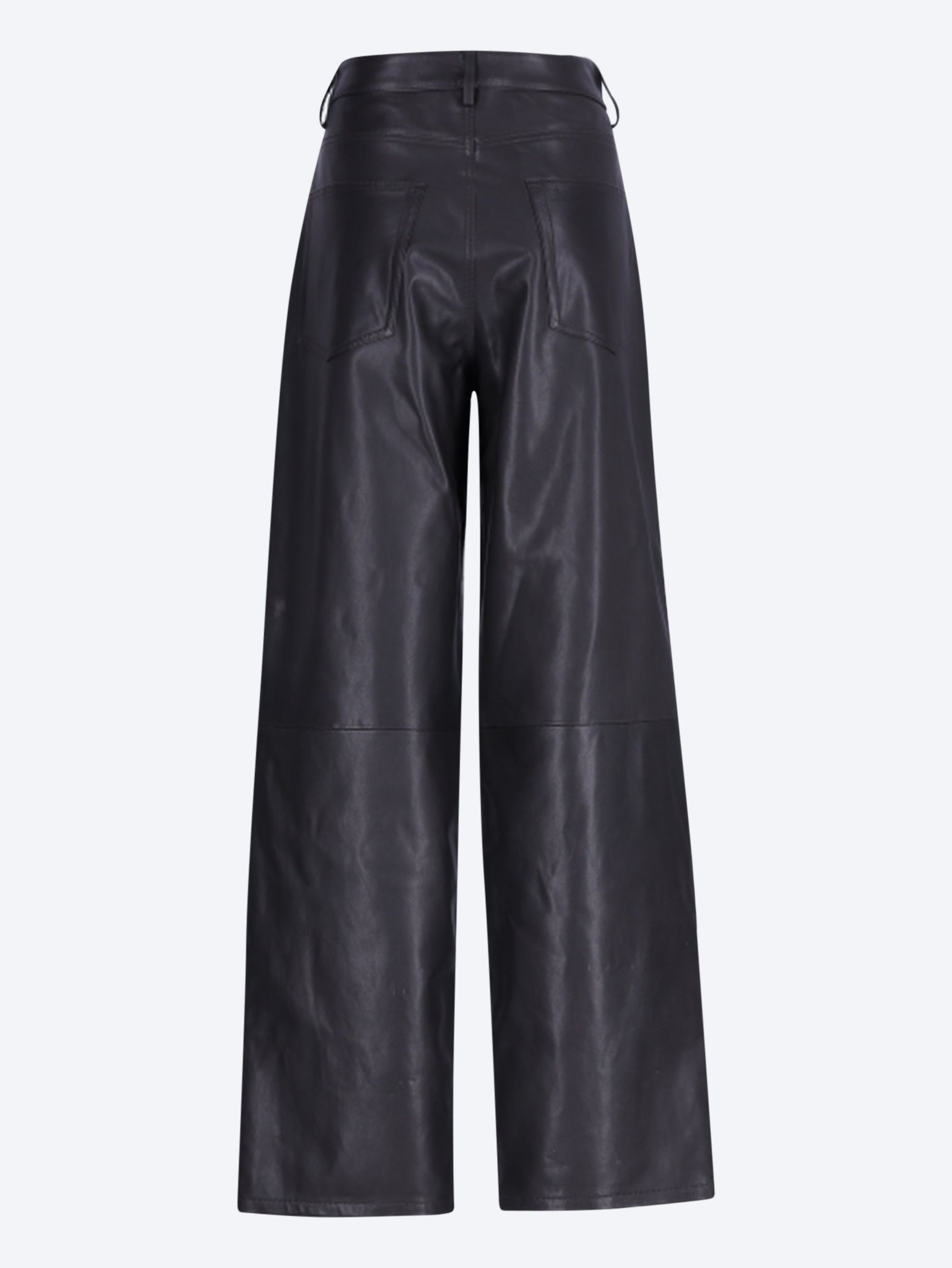 Bruun - pantalon ample en cuir 3