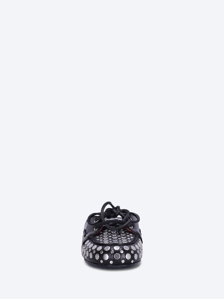 Boat loafer mules 3