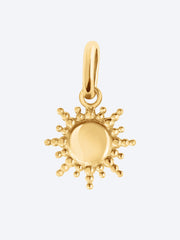 Pendentif soleil ou jaune ref: