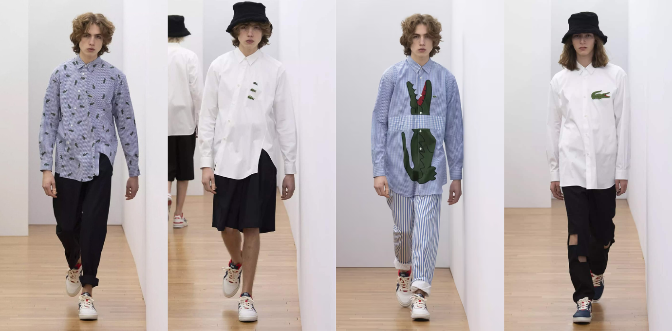 DISCOVER THE NEW CDG X LACOSTE COLLAB