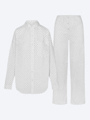 Cotton poplin sleep oversized set ref: