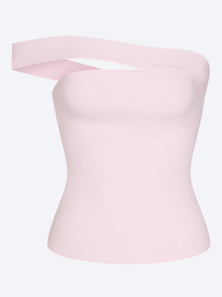 Asymmetrisches Oberteil aus Baumwolljersey 1