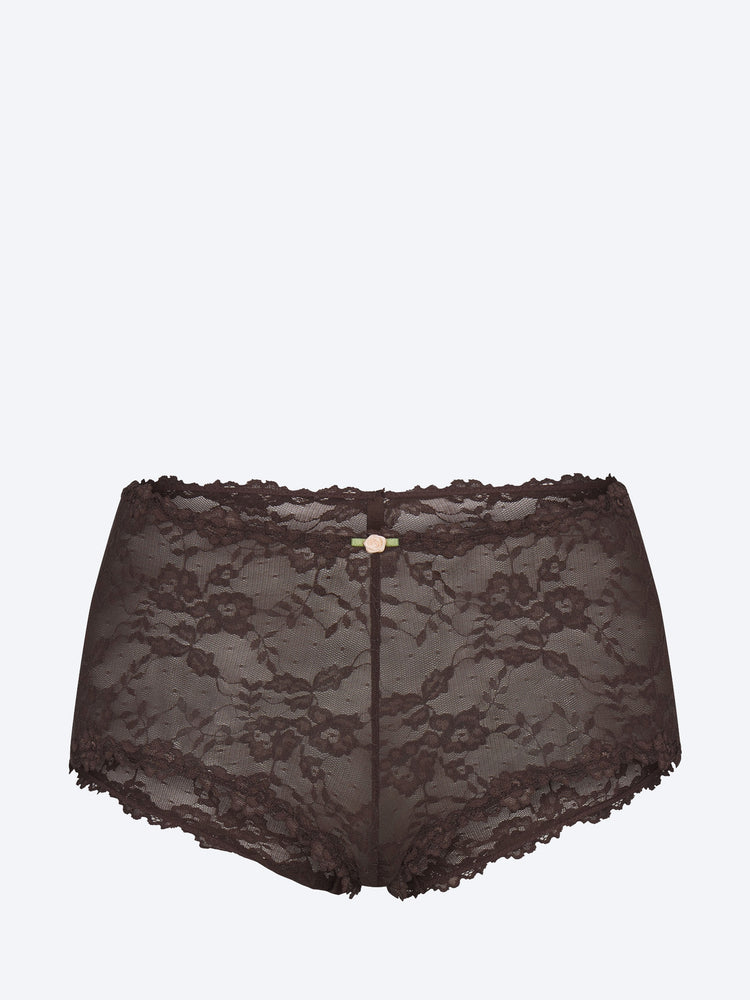Boyshort aus Stretch-Spitze 1